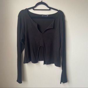 PrettyLittleThing Cropped, Flared Sweater